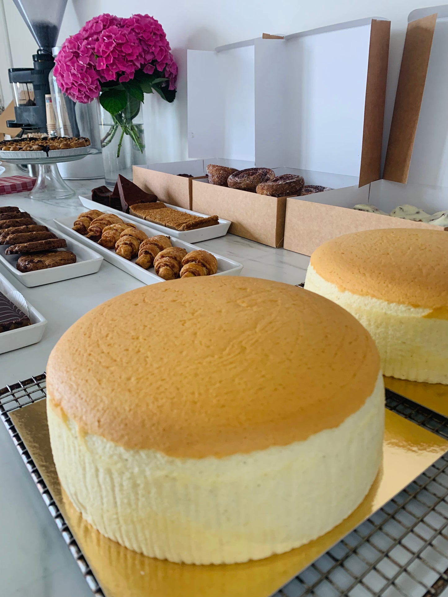 Cheesecake soufflé Japonês