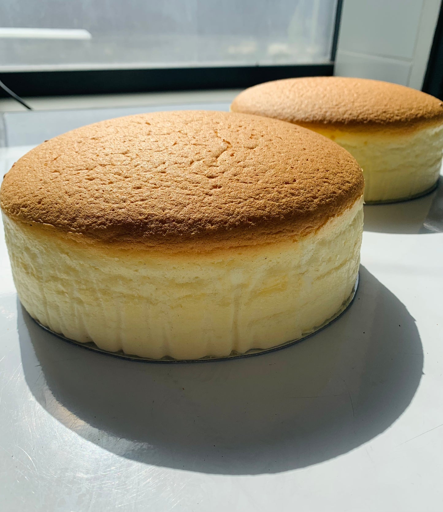 Cheesecake soufflé Japonês