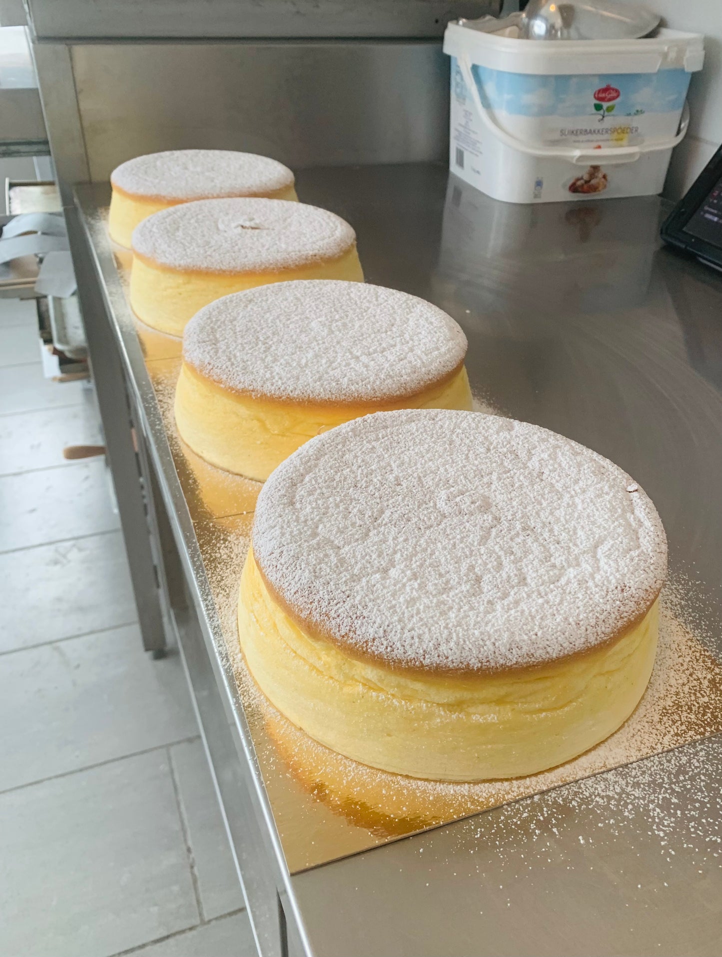 Cheesecake soufflé Japonês